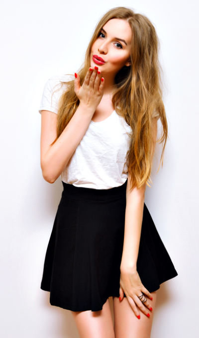 10 looks en jupe patineuse noire