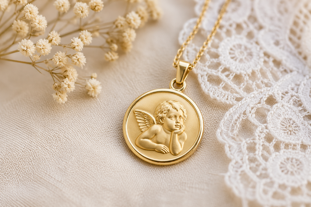 Transmettre un bijou à son enfant le sens profond de la médaille de baptême