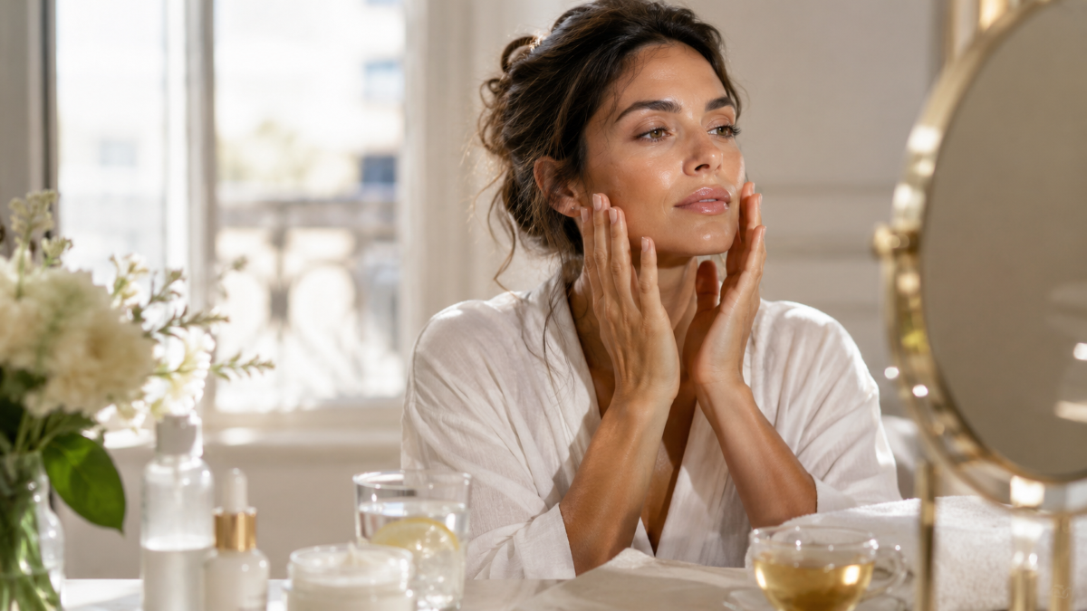 Peau fatiguée, esprit saturé la routine glow quand vous avez trop tiré sur la corde