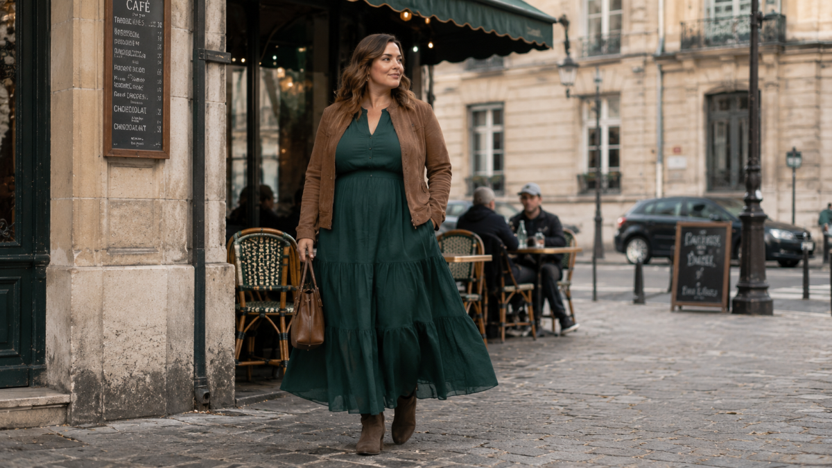 Comment porter une robe longue sans tasser la silhouette ?